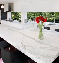 Decora tu cocina empleando al mármol como material de base
